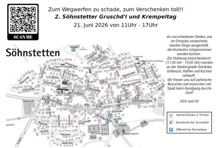 2. Söhnstetter Gruschd’l- und Krempeltag