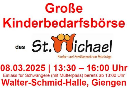 Große Kinderbedarfsbörse