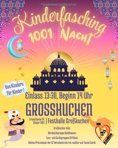 Kinderfasching Musikverein Großkuchen