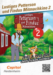 Kinderkino - Lustiges Pettersson und Findus Mitmachkino 2