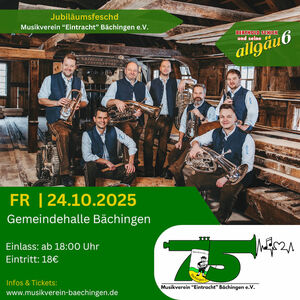 Allgäu 6 - Jubiläumsfeschd Musikverein 