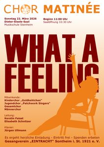 What a feeling - Matinee-Konzert