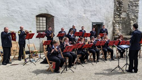 Kultur an der Mauer Giengen – Spielmannszug der Freiwilligen Feuerwehr Giengen