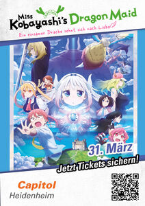 Miss Kobayashi's Dragon Maid: Ein einsamer Drache sehnt sich nach Liebe