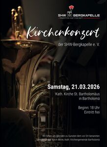 Kirchenkonzert der SHW Bergkapelle Wasseralfingen