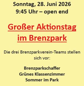 Großer Aktionstag im Brenzpark