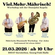 Workshop mit Dunajská Kapela