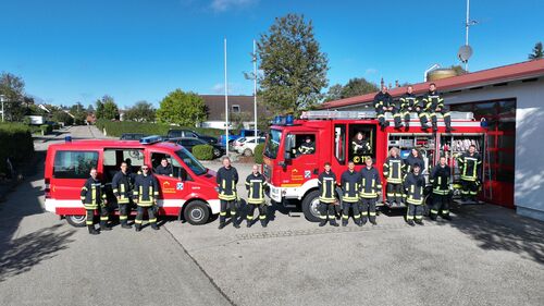 Hofhock der Feuerwehr Großkuchen