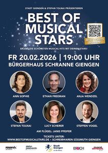 Best of Musical Stars - Erlebe die schönsten Musical-Hits mit deinen Stars!