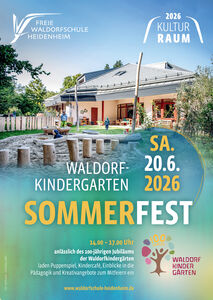 Sommerfest im Waldorfkindergarten – 100 Jahre Waldorfkindergärten 20. Juni 2026