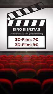 Heute ist Kino-Dienstag!