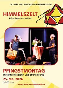 Gottesdienst am Pfingstmontag im Eselsburger Tal