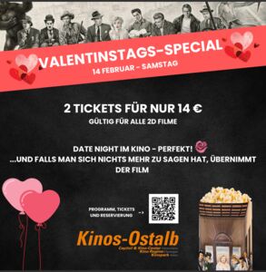 Valentinstags-Special im Kino